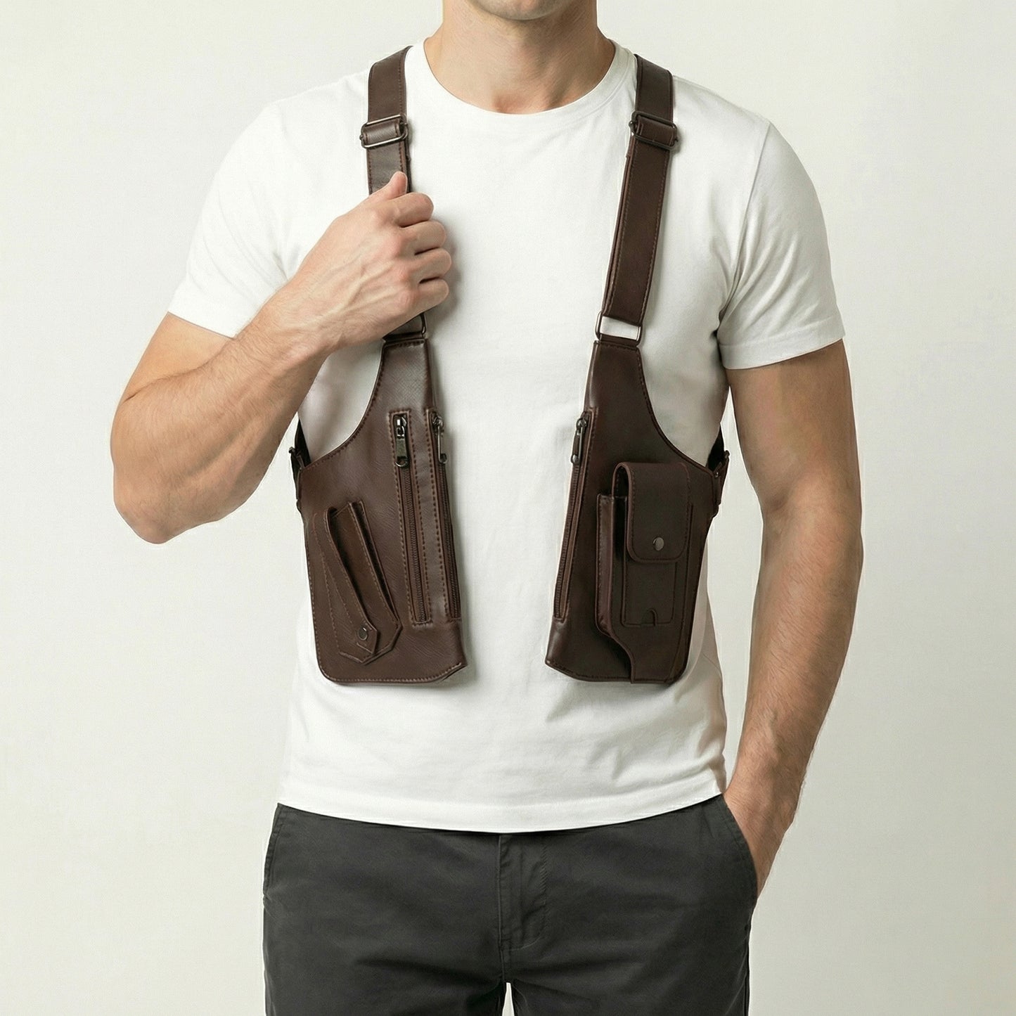 Heritage - Classic Shoulder Satchel für Männer