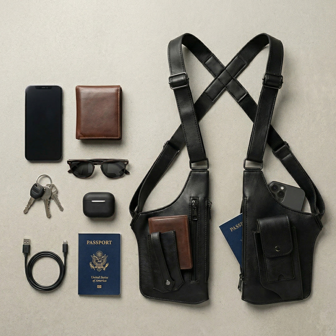 Heritage - Classic Shoulder Satchel für Männer